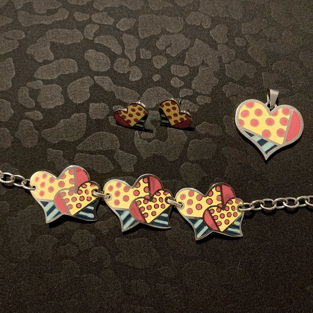 Sterling Silver set. Never worn.